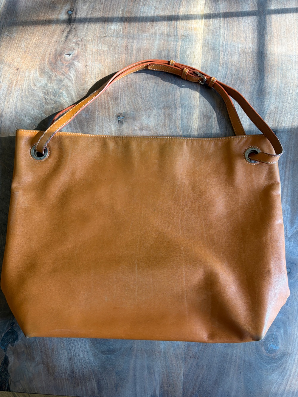 Dooney & Bourke vintage leather tote xtra Large shoulder bag purse 👜 - Picture 11 of 14